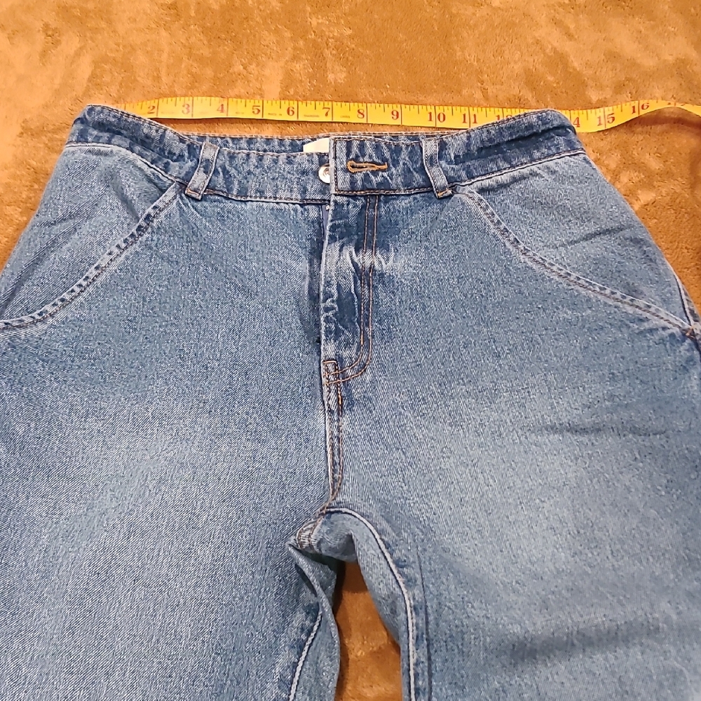 H&M Raw Hem Highrise Carpenter Jeans